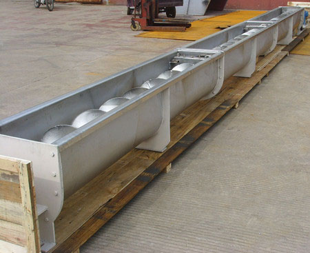 U-shaped Groove Screw Conveyor